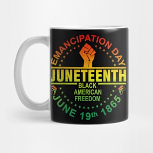 Juneteenth African American Freedom Black Men Women Boy Girl Mug